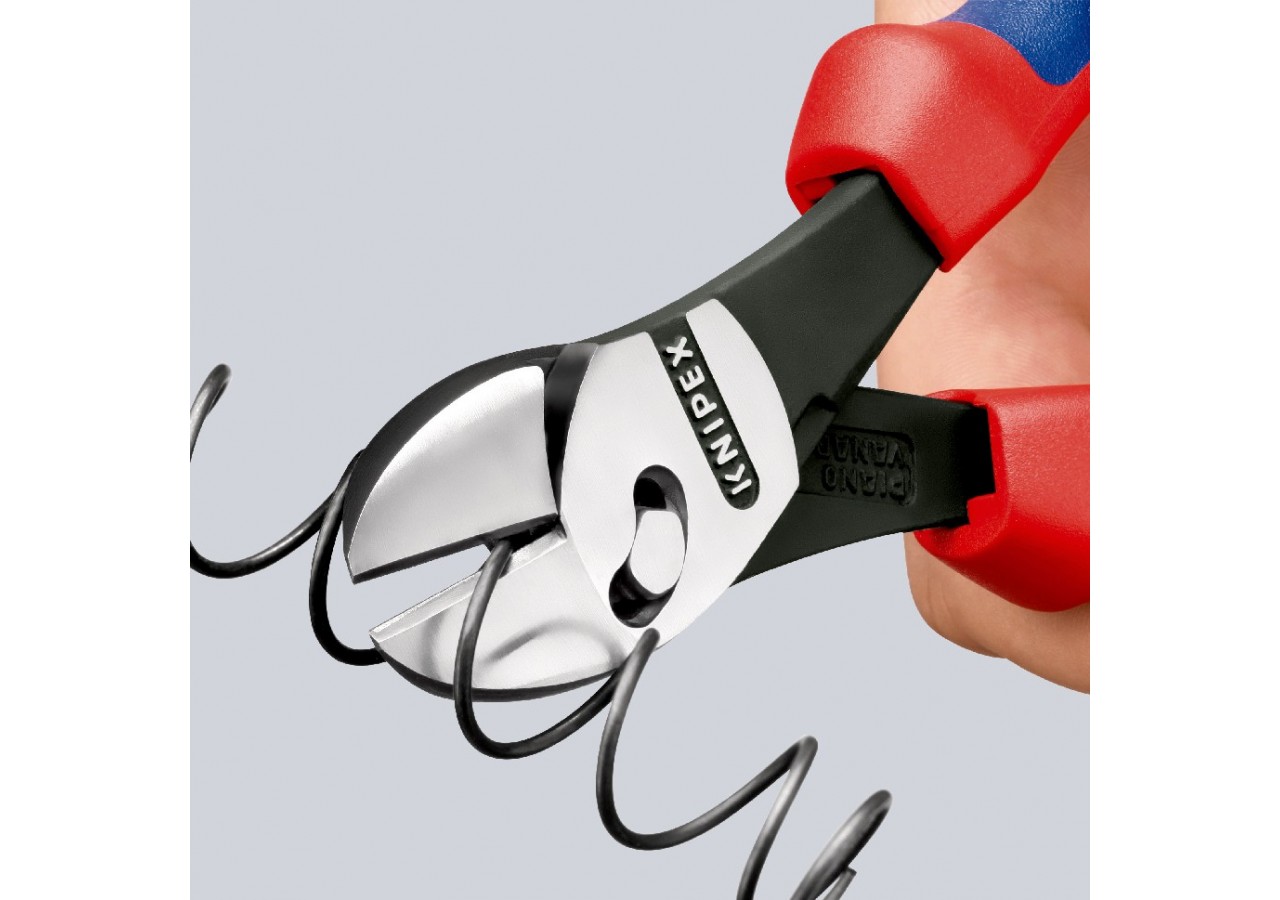 Pince coupante de côté TwinForce® Haute Performance 180mm Bi-matière - Knipex - 7372180