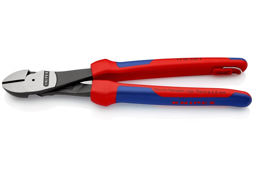 Pince coupante forte démultiplication 250mm - Gainage Bi-matière - Antichute - Knipex - 7402250T