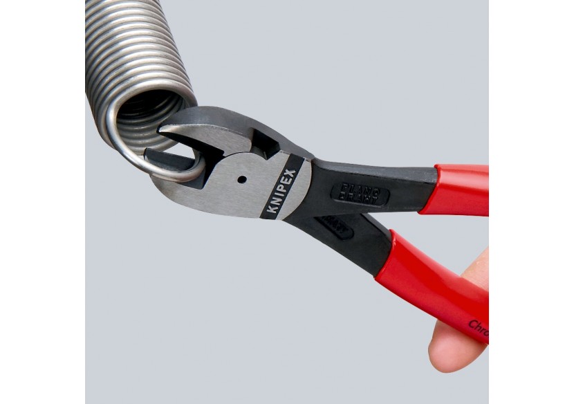 Pince coupante centrale à forte démultiplication 250mm - Gainage PVC - Knipex - 7491250