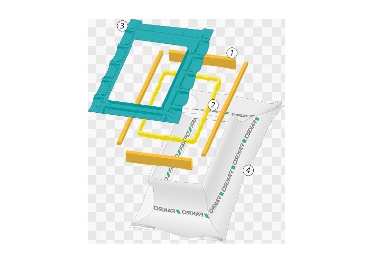 Kit De Montage Xdk 134X98 - 838612 - Fakro