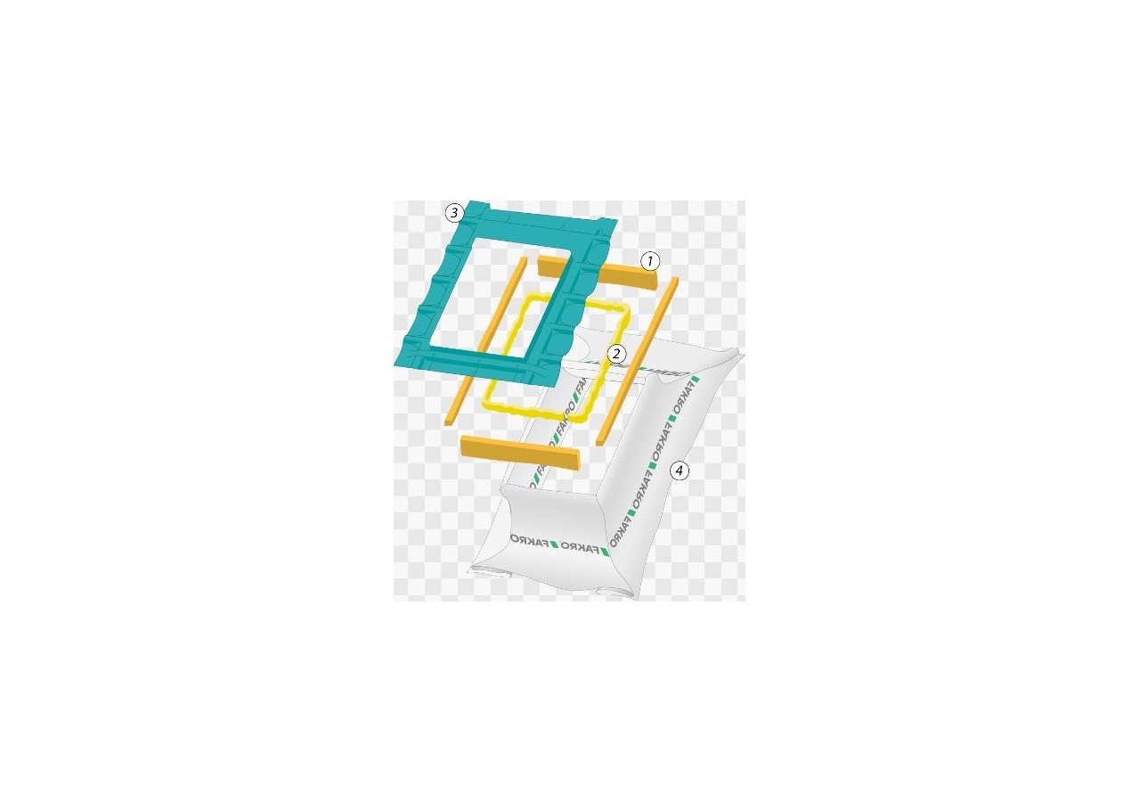 Kit De Montage Xdk 94X180 - 838641 - Fakro