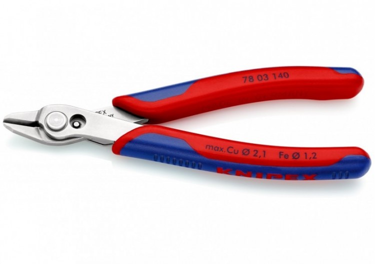 Pince coupante Super Knips® XL 140mm - Ressort - Bi-matière - Inox - Knipex - 7803140 2