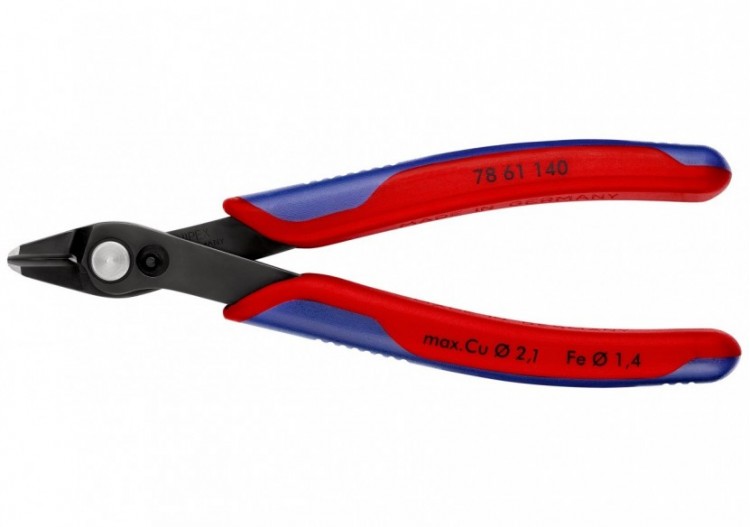 Pince coupante de précision Super Knips® XL 140mm - Ressort - Bi-matière - Knipex - 7861140