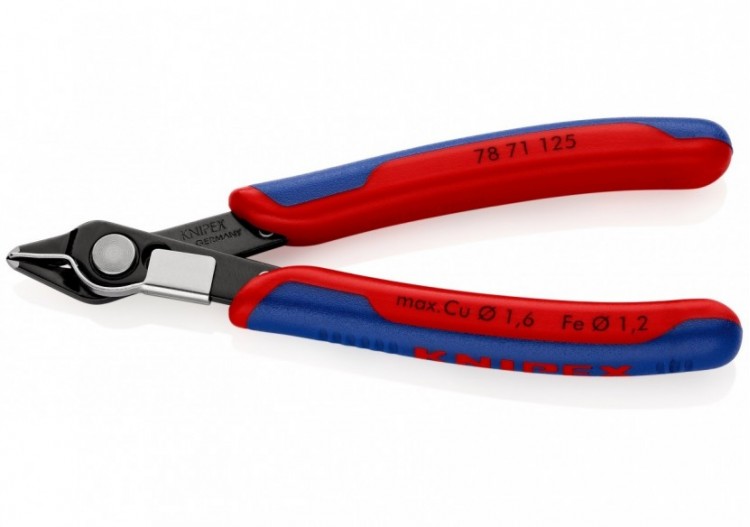 Pince coupante de précision Super Knips® 125mm - Ressort - Bi-matière - Knipex - 7871125 2