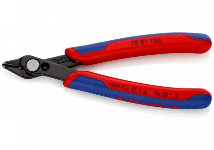 Pince coupante Super Knips® avec petit biseau 125mm - Ressort - Bi-matière - Knipex - 7881125 2