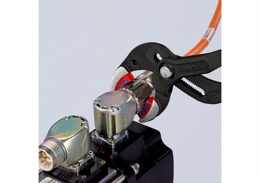 Pince pour siphons et connecteurs à becs plastique 250mm - Gainage PVC - Knipex - 8111250