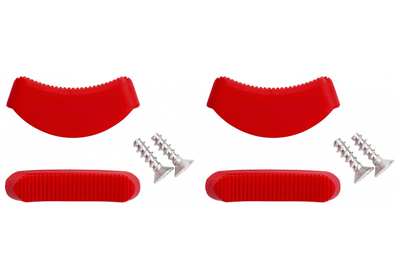 Lot de 4 mâchoires de rechange pour pinces 81 1X 250 Rouges Mono-composant - Knipex - 8119250V01