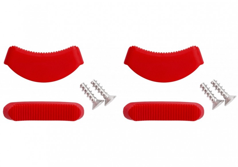 Lot de 4 mâchoires de rechange pour pinces 81 1X 250 Rouges Mono-composant - Knipex - 8119250V01