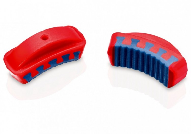 Lot de 4 mâchoires de rechange pour pinces 81 1X 250 Bleu et rouge bi-composant - Knipex - 8119250V02 2