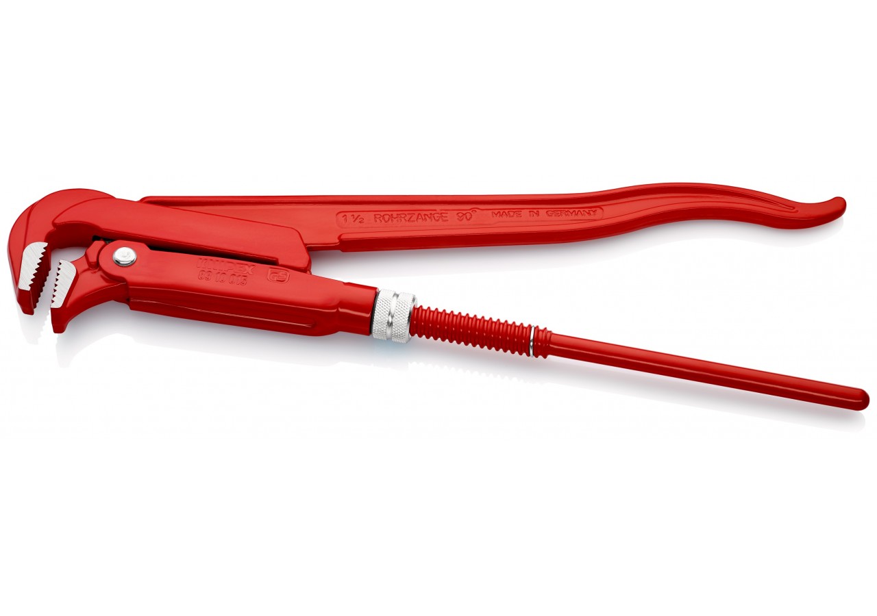 Clé serre-tubes 420mm avec mâchoires coudées à 90° - Ouverture: 60mm - Knipex - 8310015