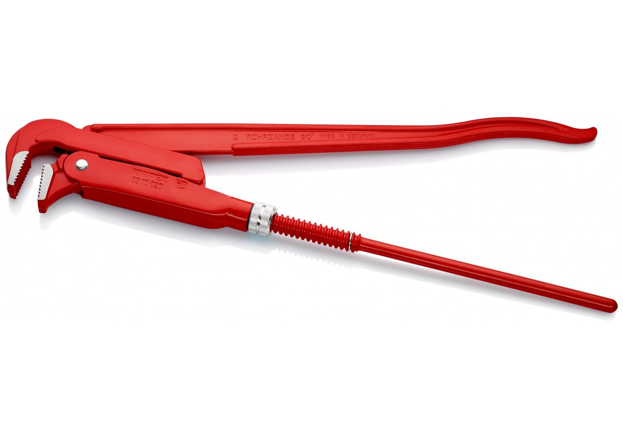 Clé serre-tubes 560mm avec mâchoires coudées à 90° - Ouverture: 70mm - Knipex - 8310020