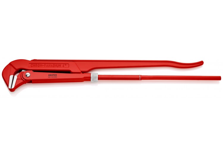 Clé serre-tubes 750mm avec mâchoires coudées à 90° - Ouverture: 10 à 130mm - Knipex - 8310040 2