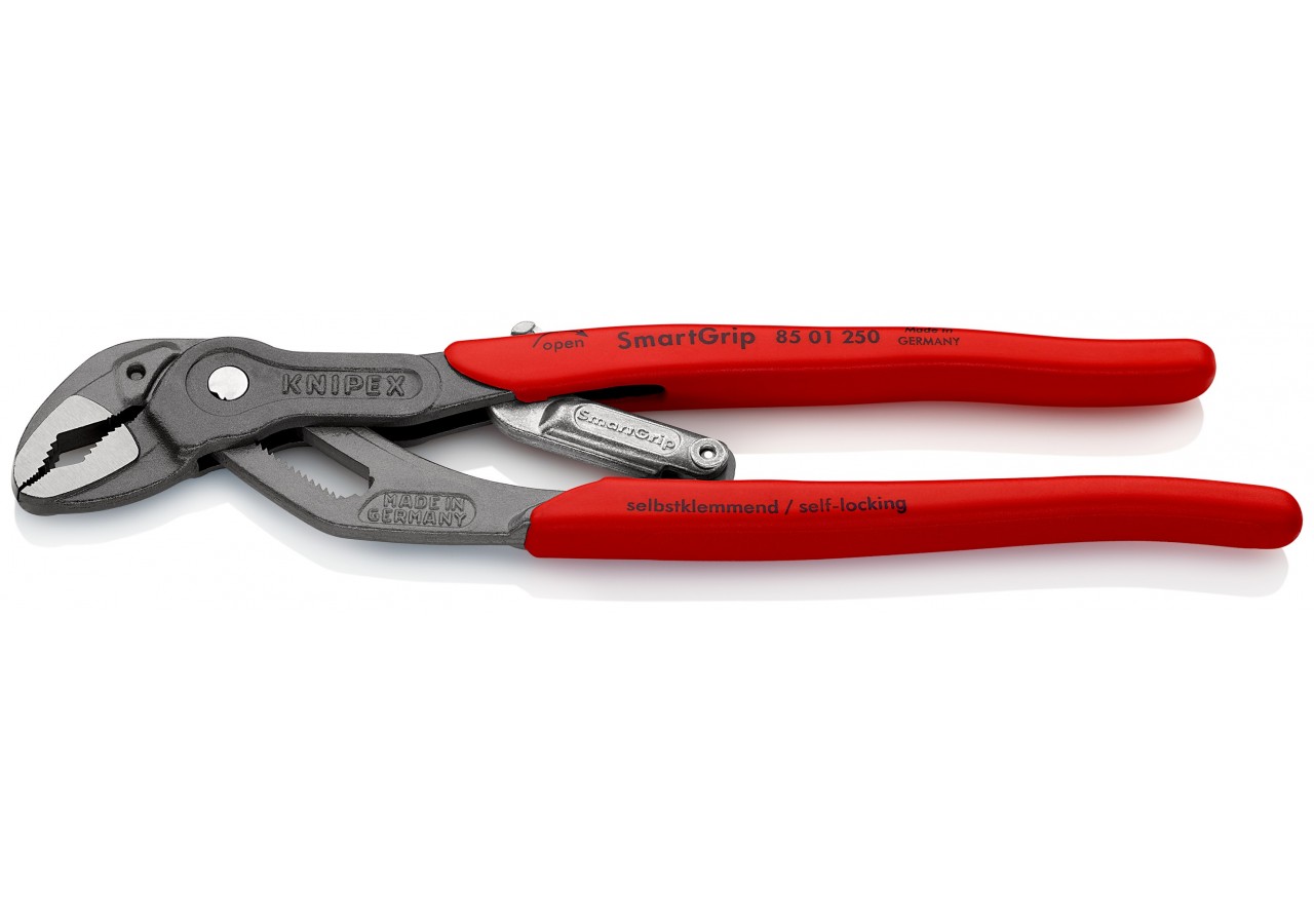 Pince SmartGrip® multiprise à réglage automatique 250mm - Gainage PVC - Knipex - 8501250