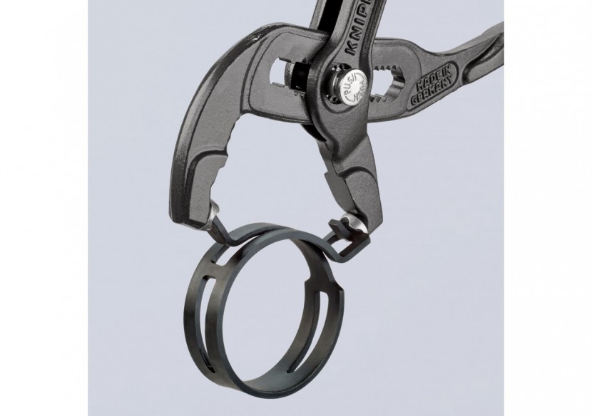 Pince à colliers autoserrants 180mm - Gainage PVC antidérapant - Ouverture 50mm - Knipex - 8551180A