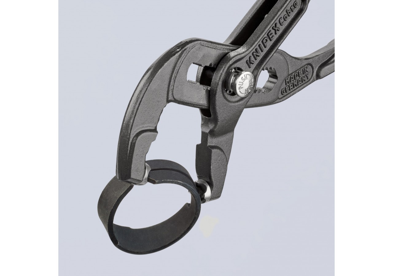 Pince à colliers autoserrants 180mm - Gainage PVC antidérapant - Ouverture 50mm - Knipex - 8551180A