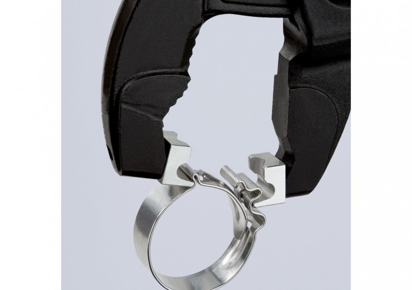 Pince à colliers "Click" 250mm - Gainage PVC antidérapant - Knipex - 8551250C