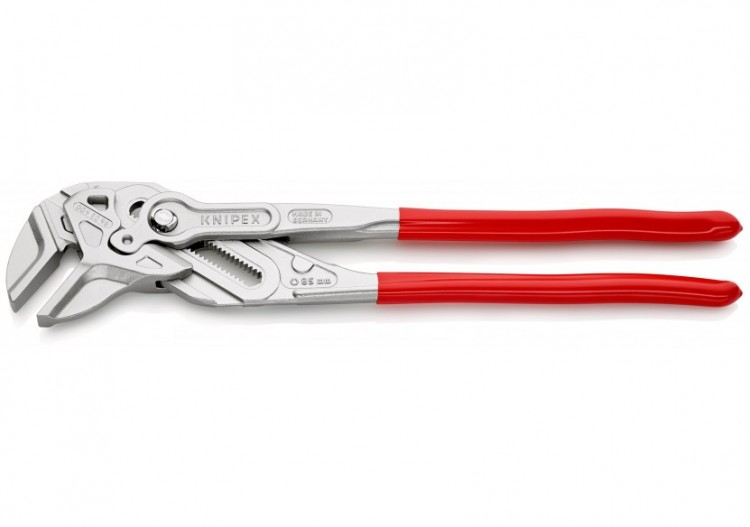 Pince-clé 400mm - Gainage PVC - Chromée - Ouverture 85mm - Knipex - 8603400 2