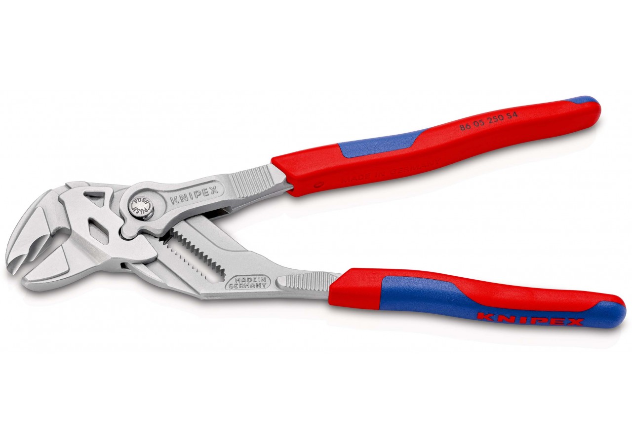 Pince-clé 180mm - Tranchant 45° - Pour enlever les écrous en alu type Hi-Lok® - Knipex - 8605180S4
