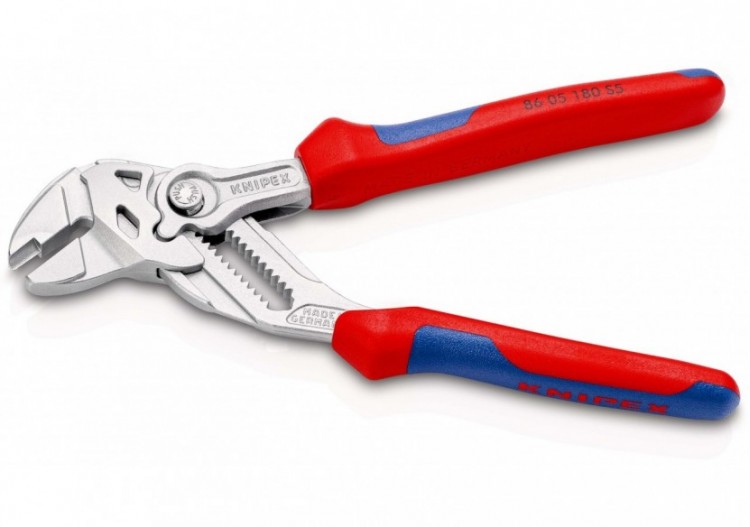 Pince-clé 180mm - Tranchant 90° - Pour enlever les écrous en alu type Hi-Lok® - Knipex - 8605180S5 2