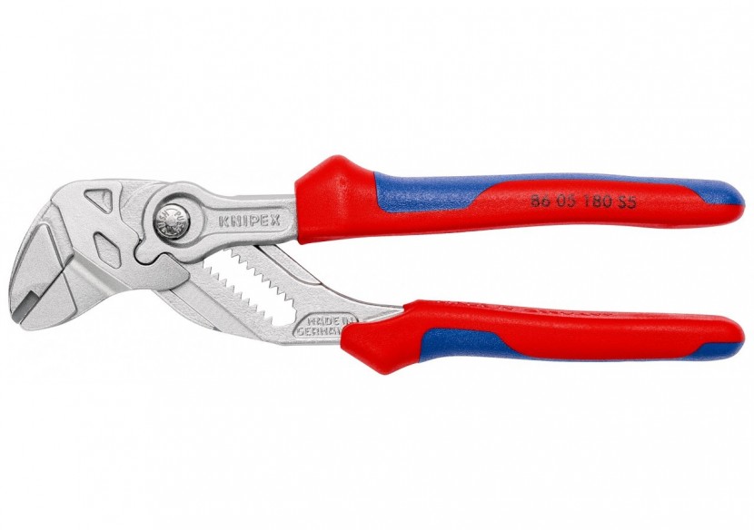 Pince-clé 180mm - Tranchant 90° - Pour enlever les écrous en alu type Hi-Lok® - Knipex - 8605180S5