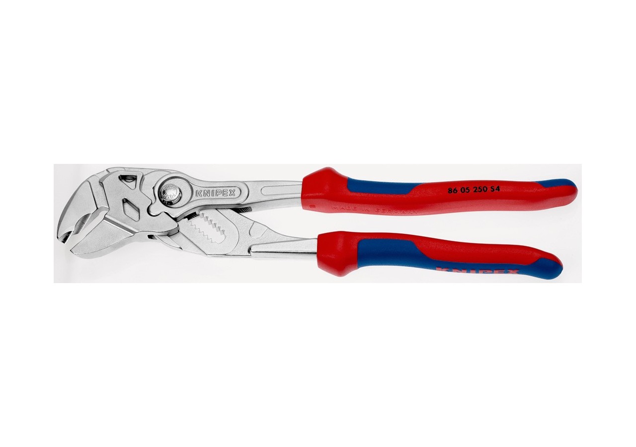 Pince-clé 250mm - Tranchant 45° - Pour enlever les écrous en alu type Hi-Lok® - Knipex - 8605250S4