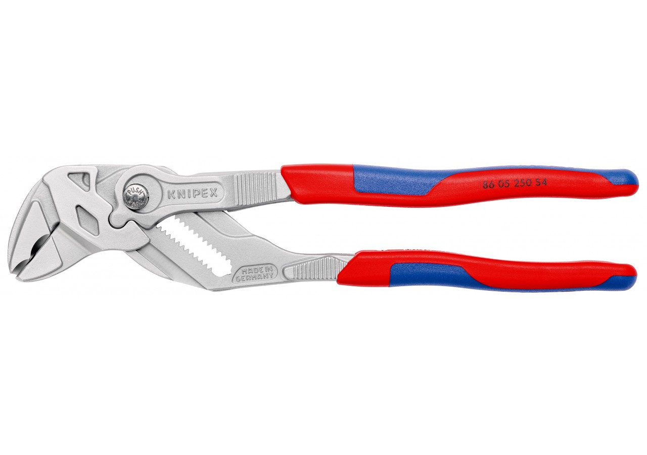 Pince-clé 250mm - Tranchant 45° - Pour enlever les écrous en alu type Hi-Lok® - Knipex - 8605250S4