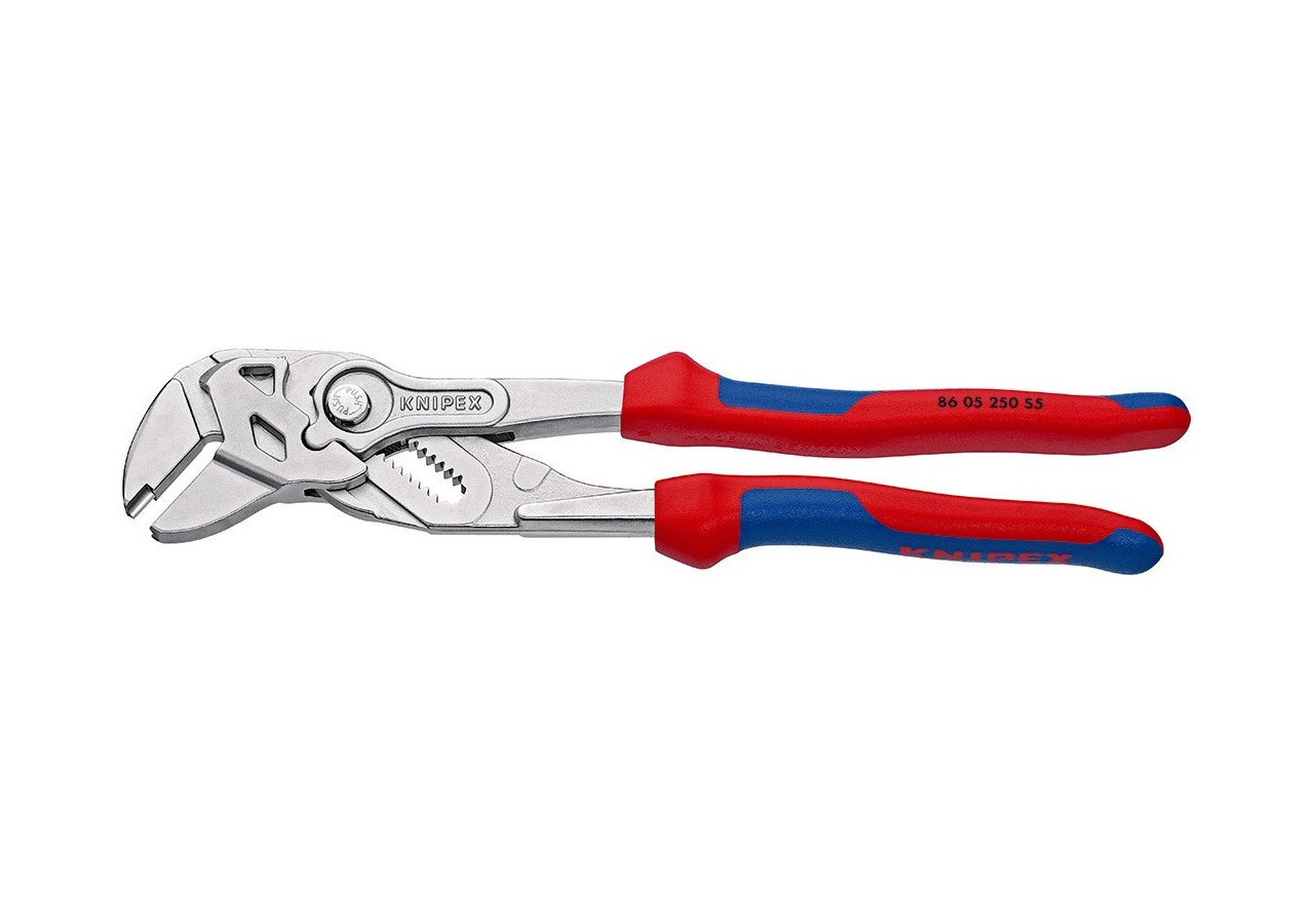 Pince-clé 250mm - Tranchant 90° - Pour enlever les écrous en alu type Hi-Lok® - Knipex - 8605250S5