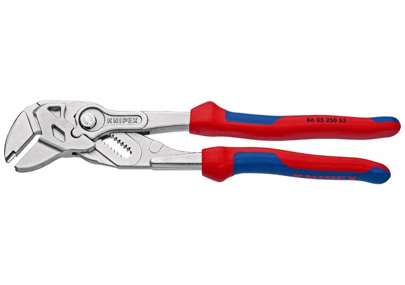 Pince-clé 250mm - Tranchant 90° - Pour enlever les écrous en alu type Hi-Lok® - Knipex - 8605250S5