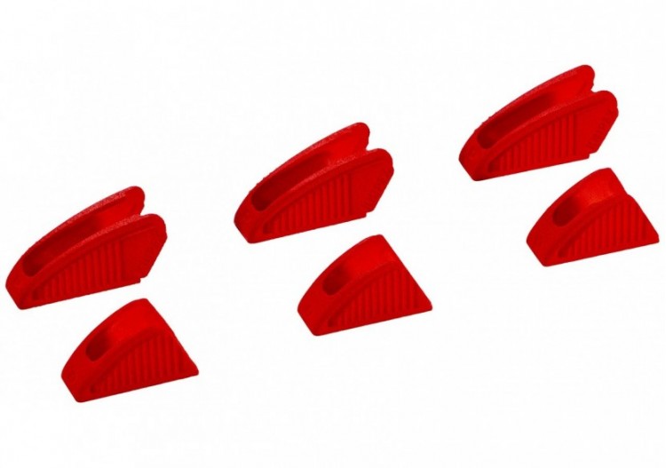 Mâchoires de protection adaptables sur pince-clé 180mm - Set de 3 paires - Knipex - 8609180V01