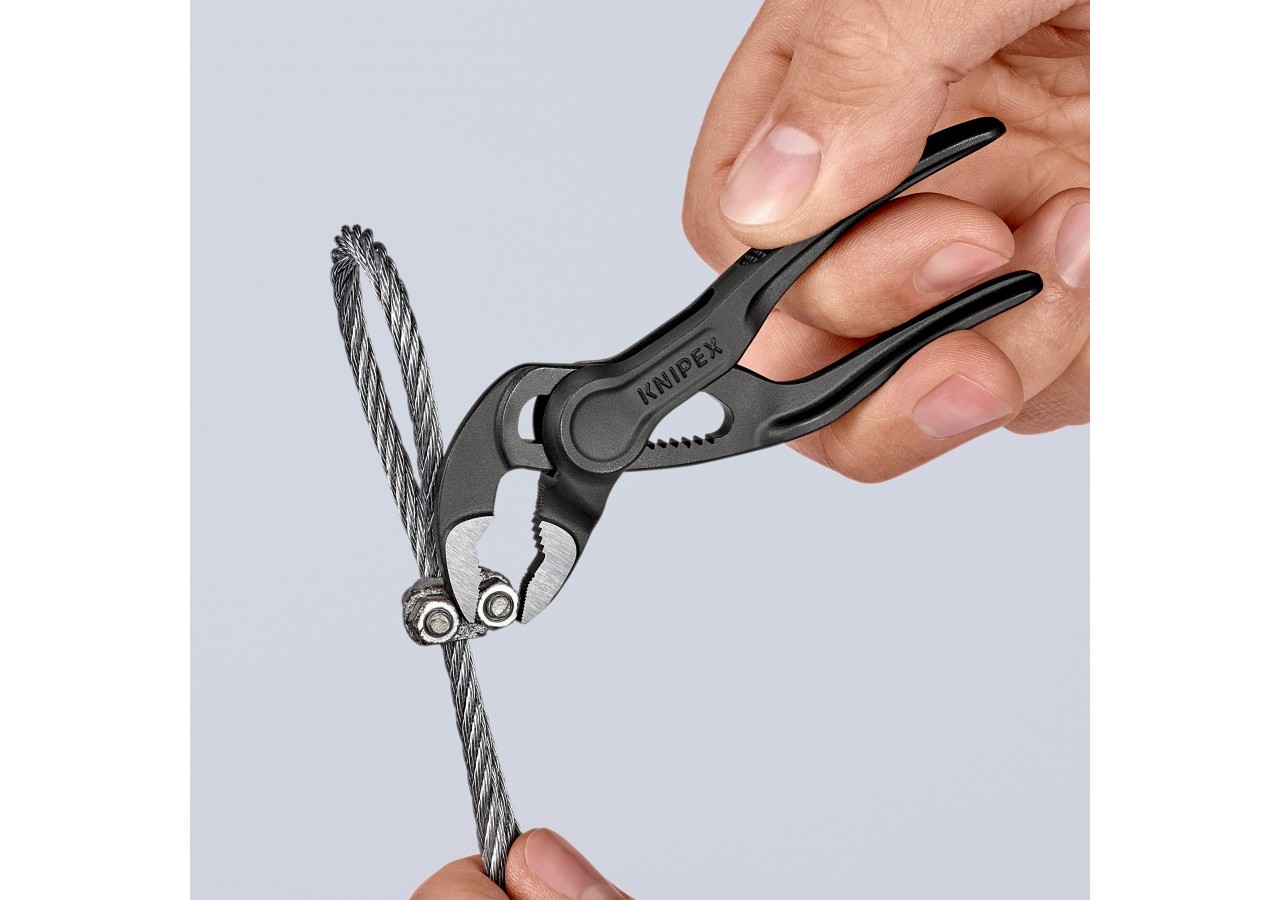 Pince multiprise Cobra® XS 100mm - Ouverture 28mm - 11 positions de réglage - Knipex - 8700100