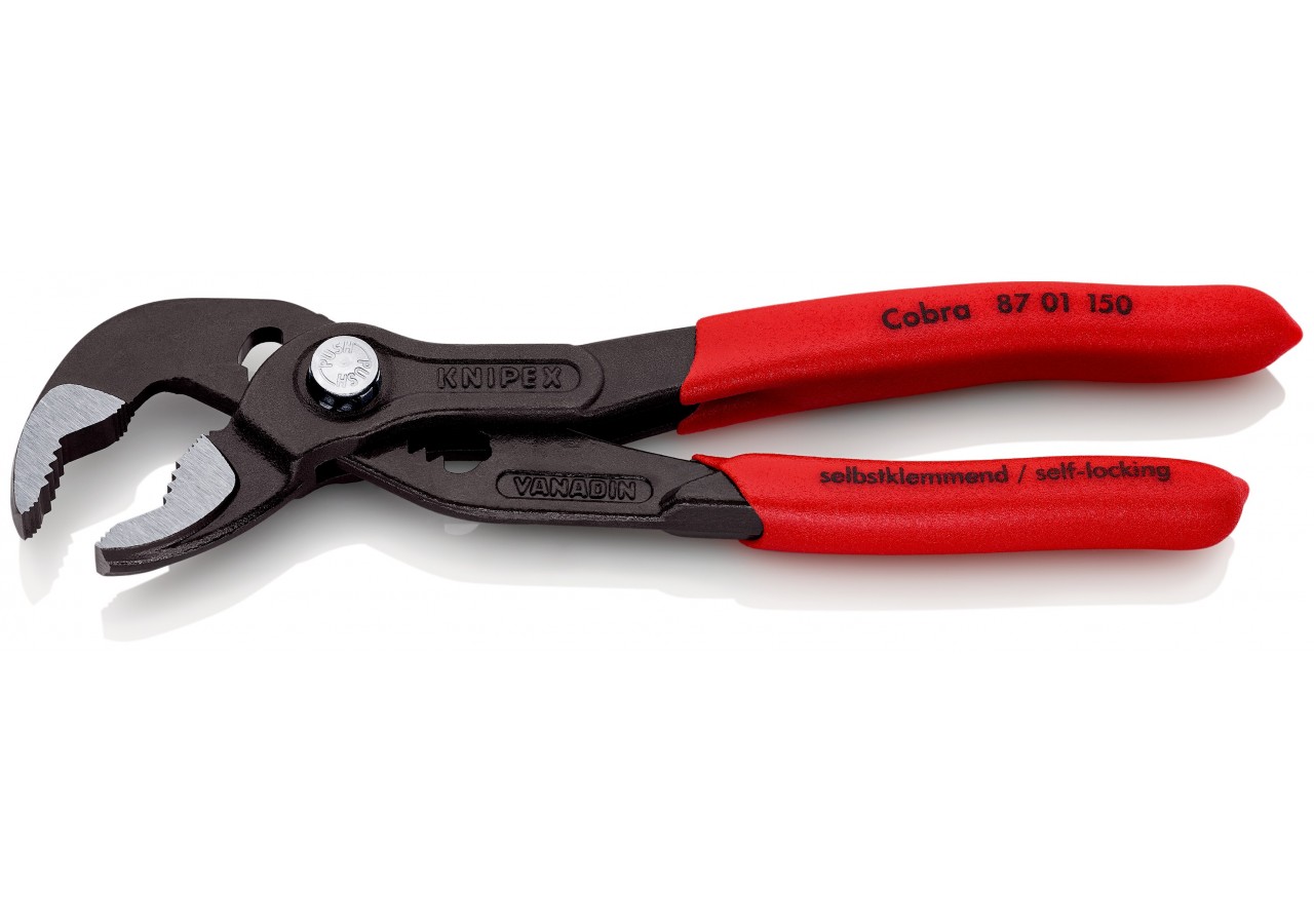 Pince multiprise Cobra® 150mm - Gainage PVC - Capacité 30mm - Knipex - 8701150