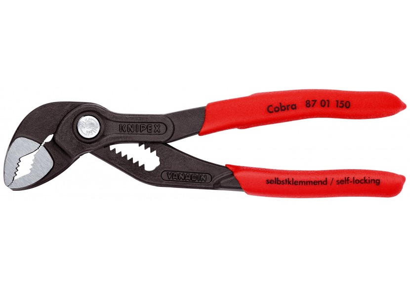 Pince multiprise Cobra® 150mm - Gainage PVC - Capacité 30mm - Knipex - 8701150