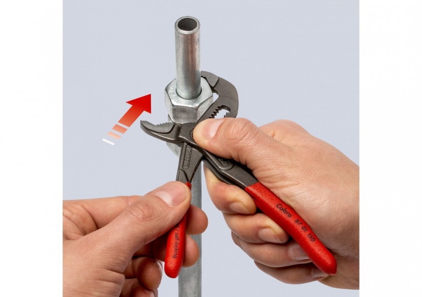 Pince multiprise Cobra® 150mm - Gainage PVC - Capacité 30mm - Knipex - 8701150