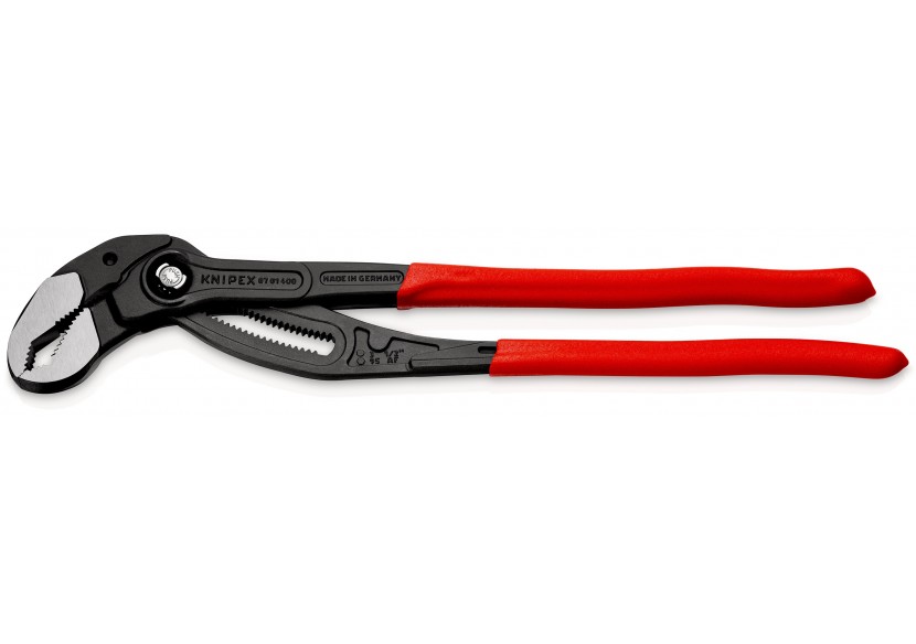 Pince multiprise Cobra® XL 400mm - Gainage PVC - Ouverture 95mm - 27 positions - Knipex - 8701400