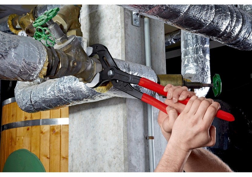 Pince multiprise Cobra® XXL 560mm - Gainage PVC - Ouverture 120mm - 20 positions - Knipex - 8701560