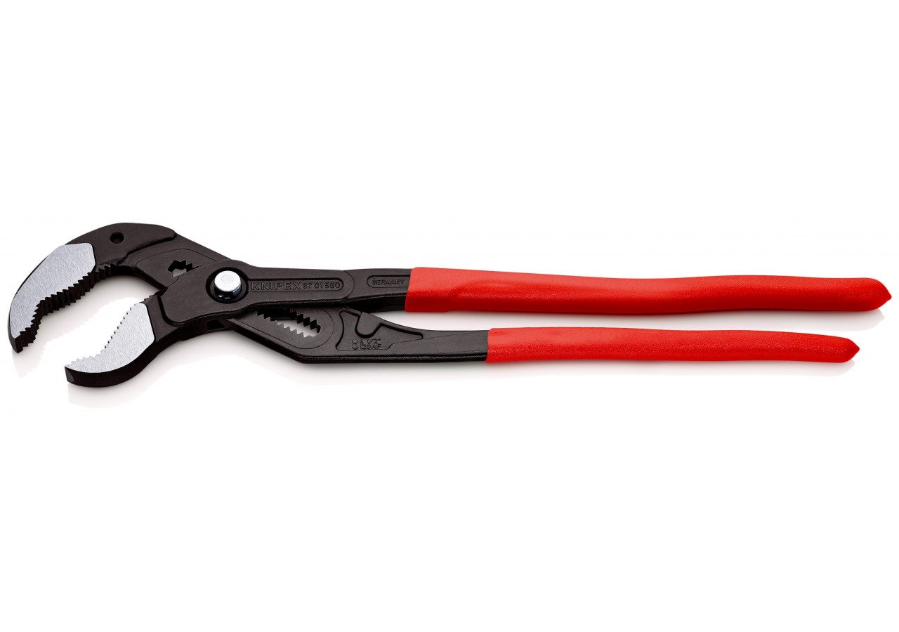 Pince multiprise Cobra® XXL 560mm - Gainage PVC - Ouverture 120mm - 20 positions - Knipex - 8701560