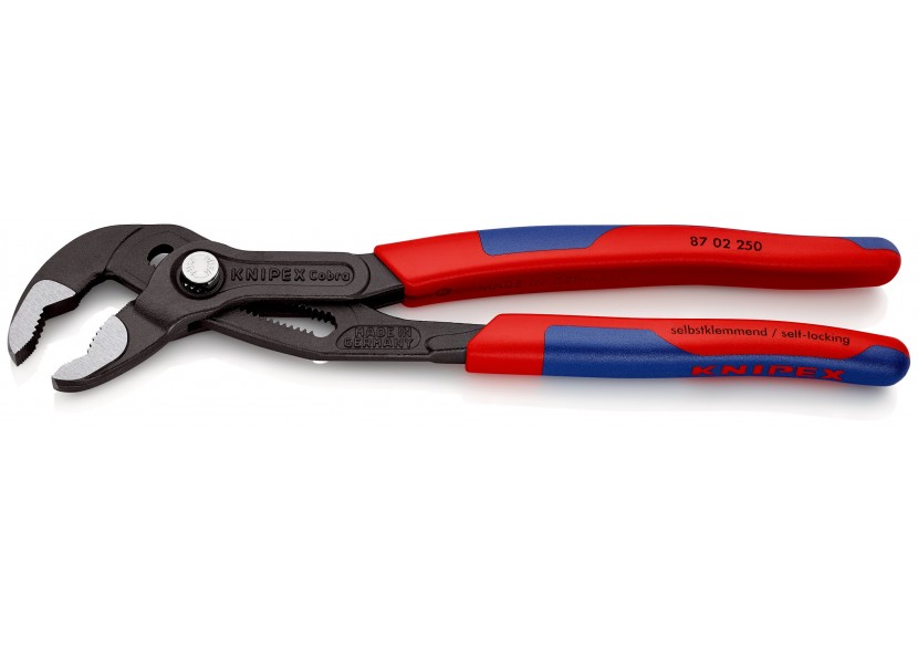 Pince multiprise Cobra® 250mm - Bi-matière - Ouverture 46mm - 25 positions - Knipex - 8702250