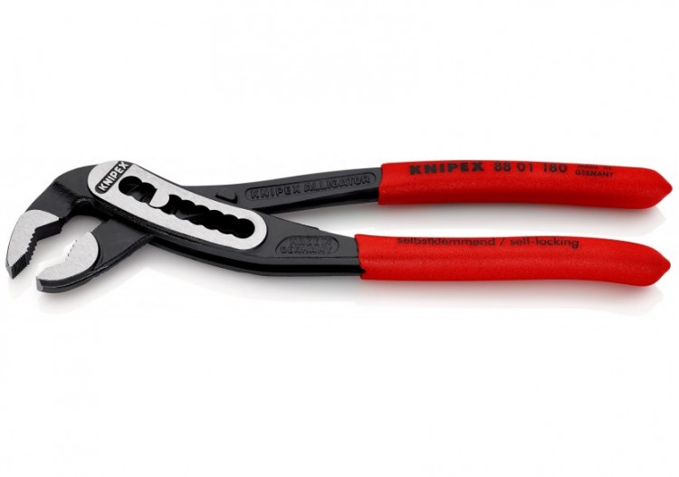 Pince multiprise Alligator® 180mm - Gainage PVC - Ouverture 36mm - 9 positions - Knipex - 8801180 2