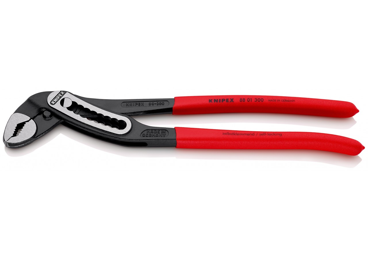 Pince multiprise Alligator® 300mm - Gainage PVC - Ouverture 60mm - 9 positions - Knipex - 8801300