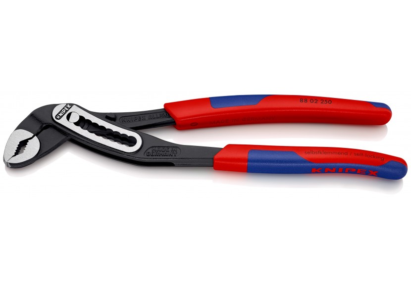 Pince multiprise Alligator® 250mm - Bi-matière - Ouverture 46mm - 9 positions - Knipex - 8802250
