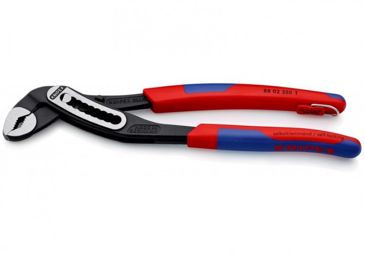 Pince multiprise Alligator® 250mm - Bi-matière - Antichute - Ouverture 46mm - Knipex - 8802250T