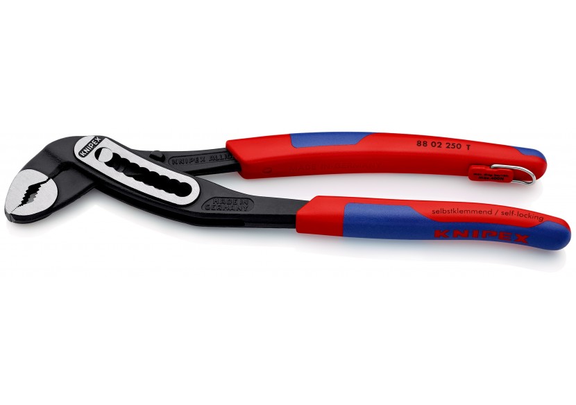 Pince multiprise Alligator® 250mm - Bi-matière - Antichute - Ouverture 46mm - Knipex - 8802250T
