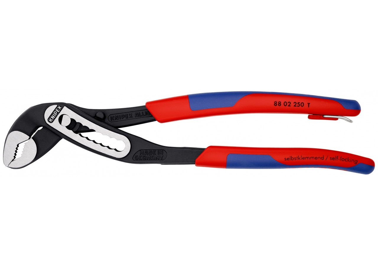 Pince multiprise Alligator® 250mm - Bi-matière - Antichute - Ouverture 46mm - Knipex - 8802250T