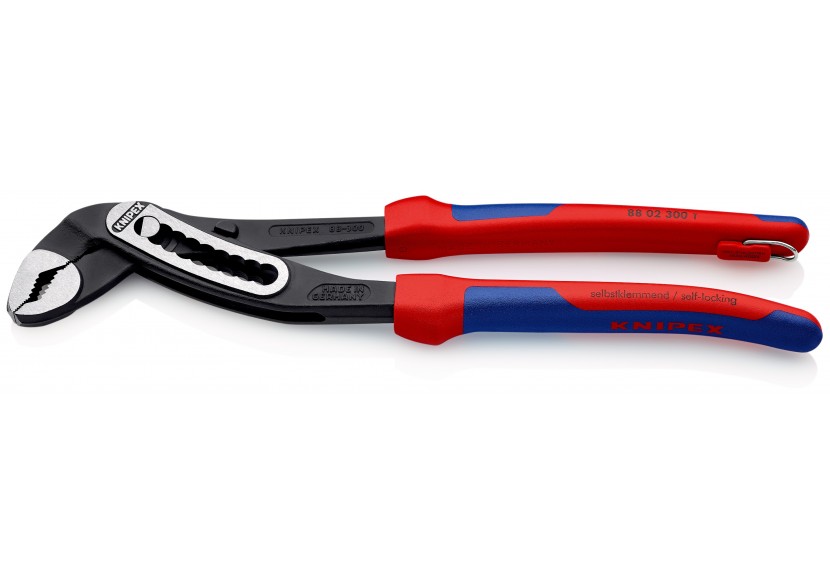Pince multiprise Alligator® 300mm - Bi-matière - Antichute - Ouverture 60mm - Knipex - 8802300T