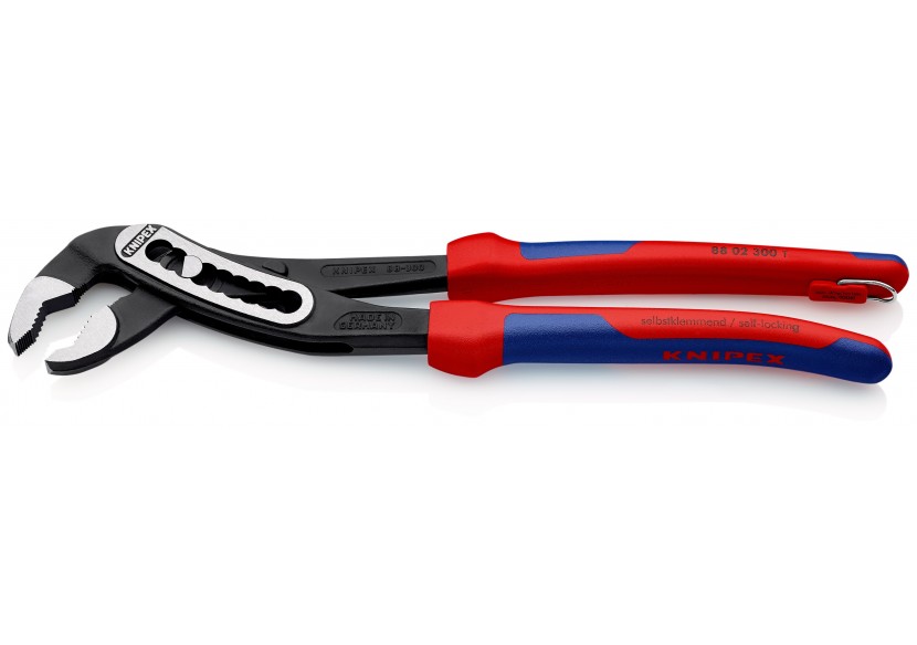 Pince multiprise Alligator® 300mm - Bi-matière - Antichute - Ouverture 60mm - Knipex - 8802300T