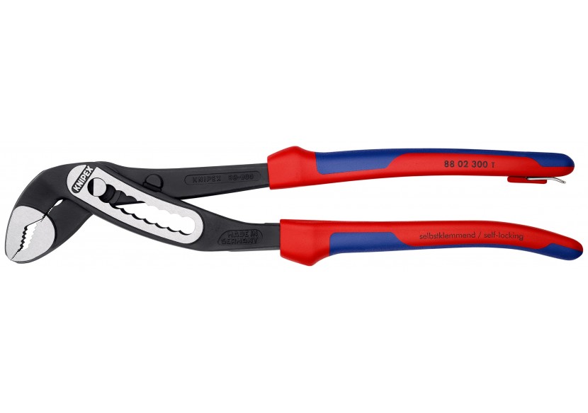 Pince multiprise Alligator® 300mm - Bi-matière - Antichute - Ouverture 60mm - Knipex - 8802300T
