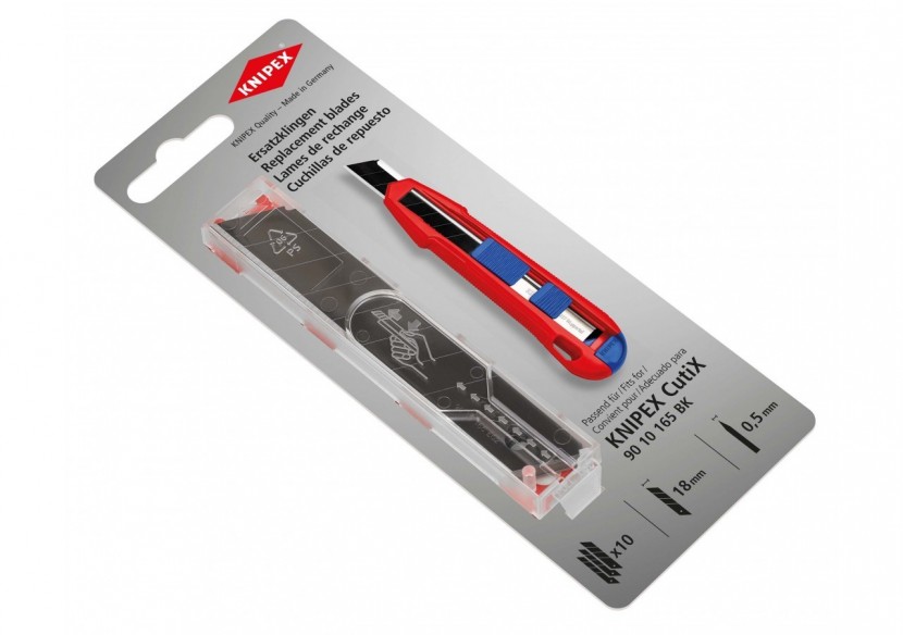 Lame de rechange pour KNIPEX CutiX® - Knipex - 9010165E02 Lame de rechange pour KNIPEX CutiX® - Knipex - 9010165E02