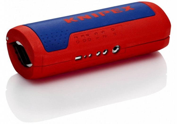 TwistCut® Coupe-gaines préfilées et sanitaires Ø13 à 32mm - Fonction dénudage SC - Knipex - 902202SB