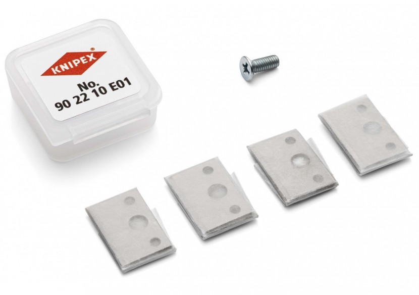 8 lames de rechange pour coupe-tubes Knipex BiX - Knipex - 902210E01