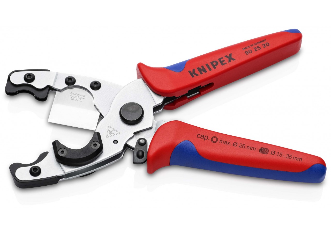 Coupe-tubes PER / Multicouche Ø25mm et Gaines Ø32mm - 210mm - Knipex - 902520